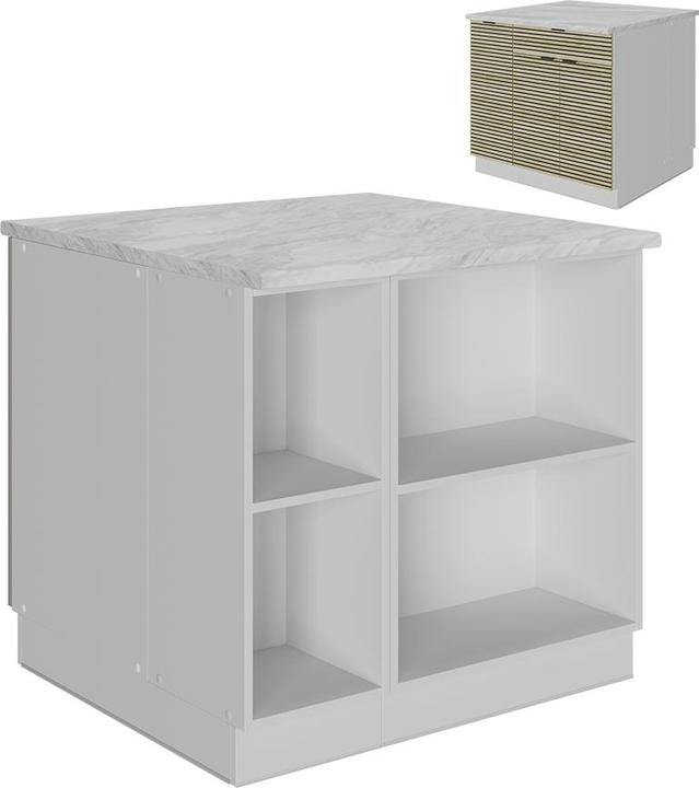 Produktbild Vicco Kücheninsel Fame-Line (60 x 82 x 82 cm)