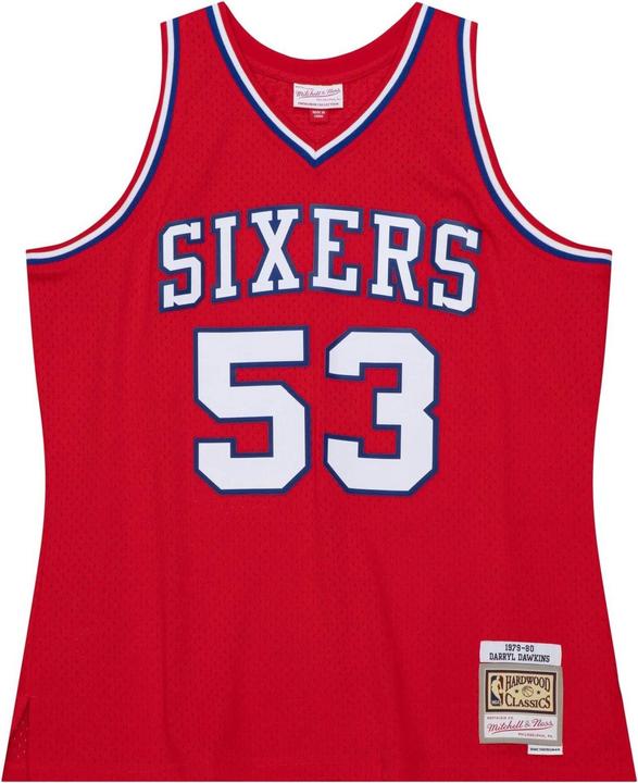 Produktbild Mitchell & Ness Darryl Dawkins Philadelphia 76ers 1979 Swingman Jersey - S (S)