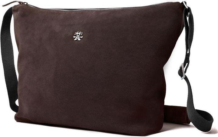 Crumpler Bavarian Boomer Camera Shoulder Suede/Dark Brown (Camera shoulder bag)