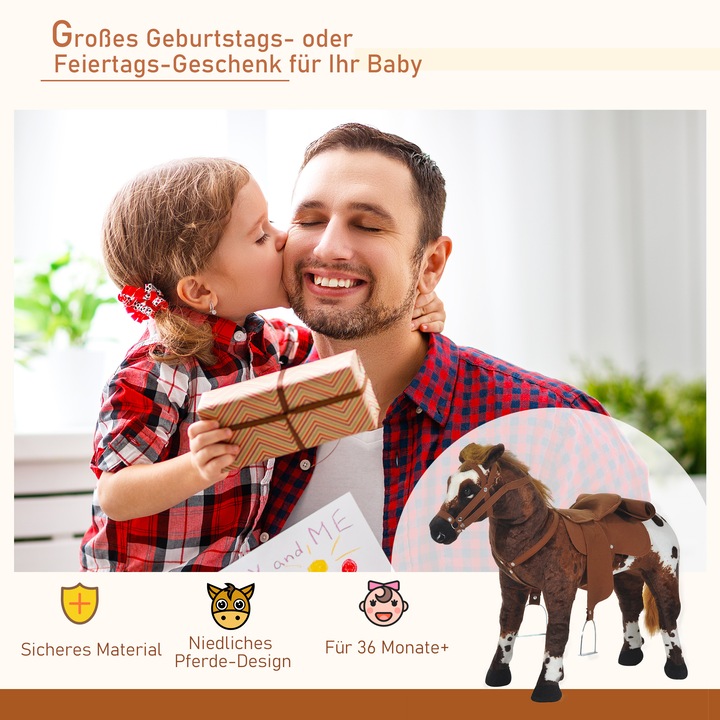 Produktbild Homcom Reitpferd