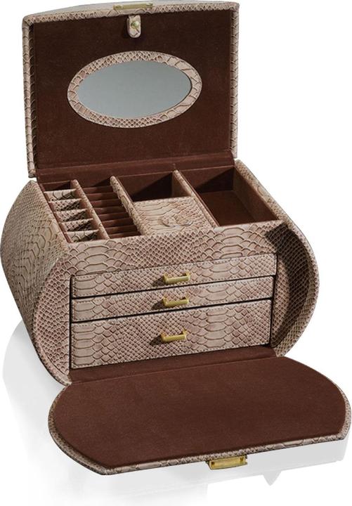 Produktbild Juwelendieb Schmuckkasten Lisa XXL - Braun