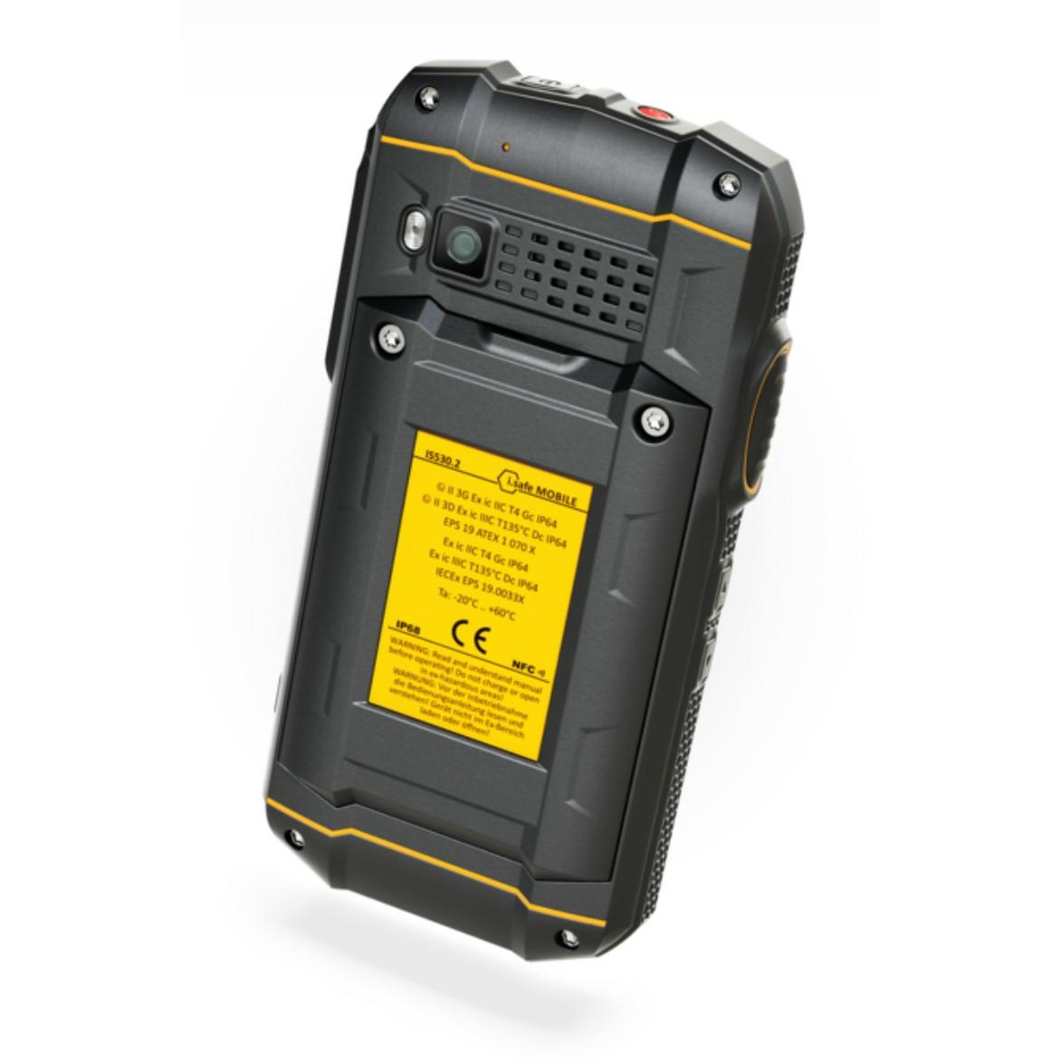 Thumbnail - I.safe Mobile IS530.2 Ex-geschütztes Smartphone Ex Zone 2, 22 11.4 cm (4.5 Zoll) (64 GB, Schwarz, 4.50", Dual SIM, 13 Mp...