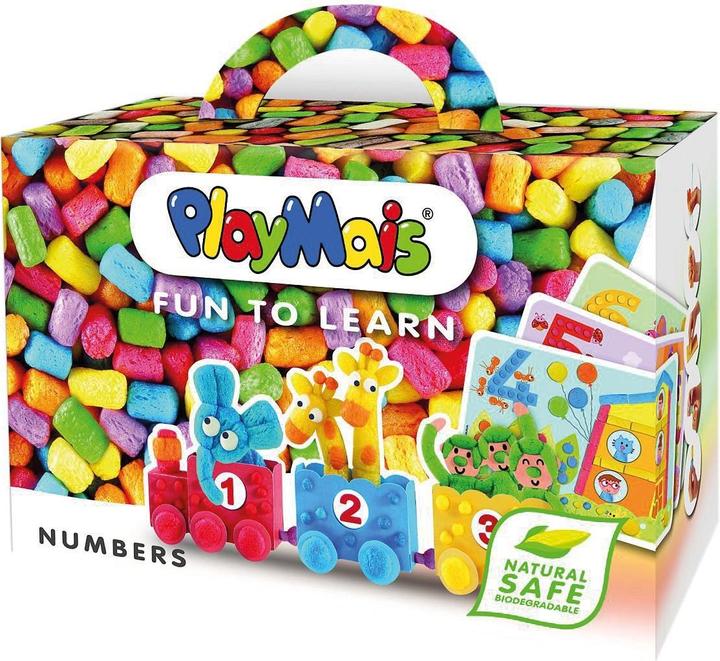 Produktbild PlayMais Fun to learn Numbers (Dänisch, Deutsch, Englisch, Französisch, Italienisch, Niederländisch, Norwegisch, Polnisch, Portugiesisch, Spanisch, 3 - 6 Jahre)