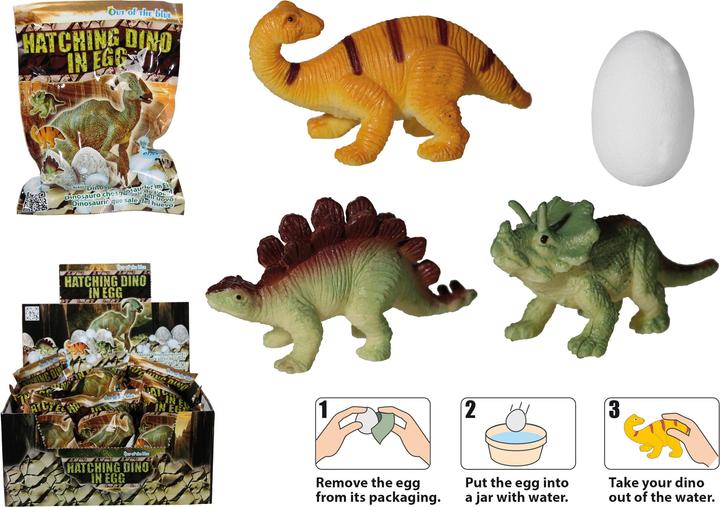 Produktbild Ootb Dinosaurier Ei 5cm 6xsort.