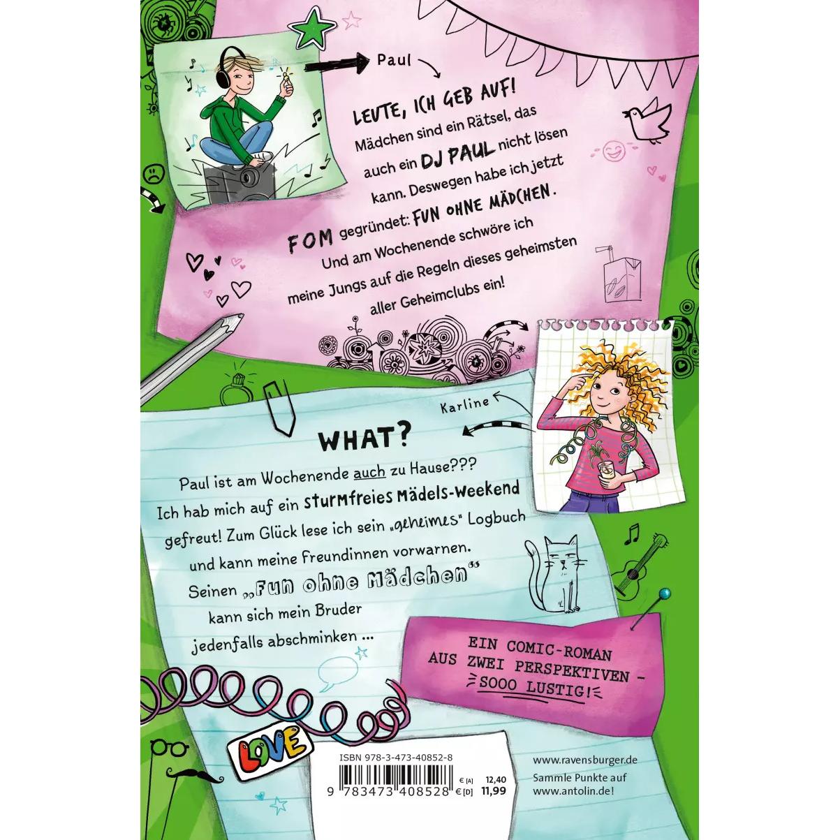 Thumbnail - Das ungeheimste Tagebuch der Welt! Band 2: Wie mein peinlicher Bruder sich auf meine Party, Kinderbücher von Patrick Kra...