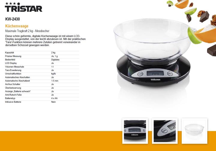 Produktbild Tristar Kw 2431