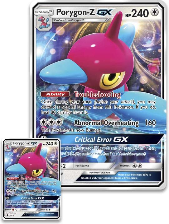 Actual product image Pokémon PKM: Porygon Z GX -E- (English, Booster Pack)