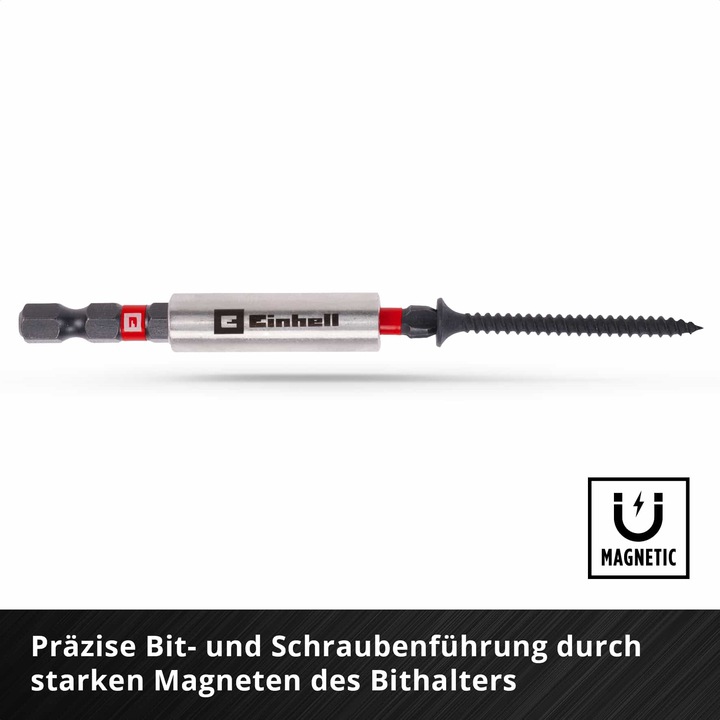 Actual product image Einhell Impact bit set, 109210, M-case, 39 pieces