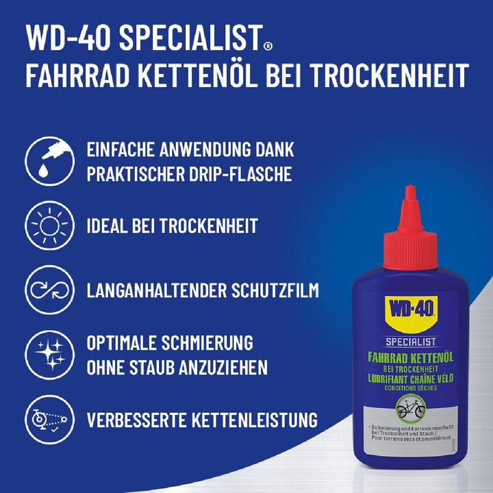 Actual product image WD-40 Specialist (100 ml, Chain oil)