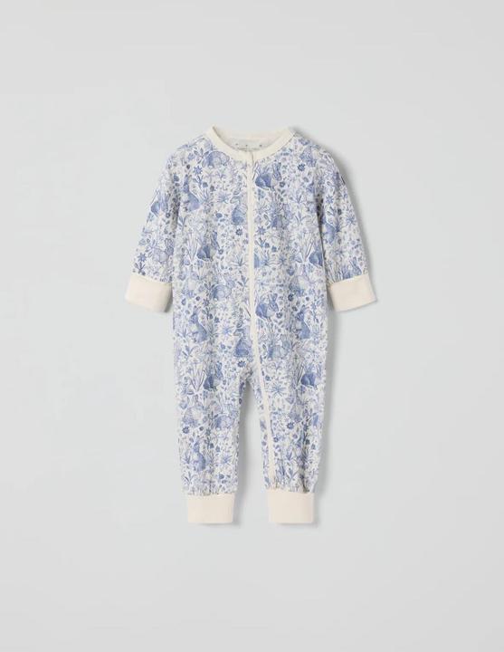 Produktbild PO.P Baby-Pyjama Garten-Print (86, 92)