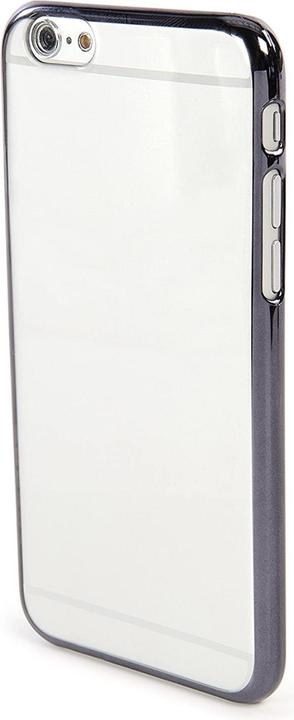 Actual product image Tucano Snap Case Electro for iPhone 6 Plus (5.5) Black Metallic (Apple iPhone 6 Plus)