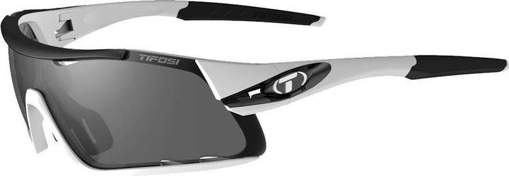 Produktbild MGA Tifosi -Brille Davos White Black (3 Hand 15,4% Rauch, 41,4% Wechselstrom rot, 95,6% klar) (neu) (Schwarz)