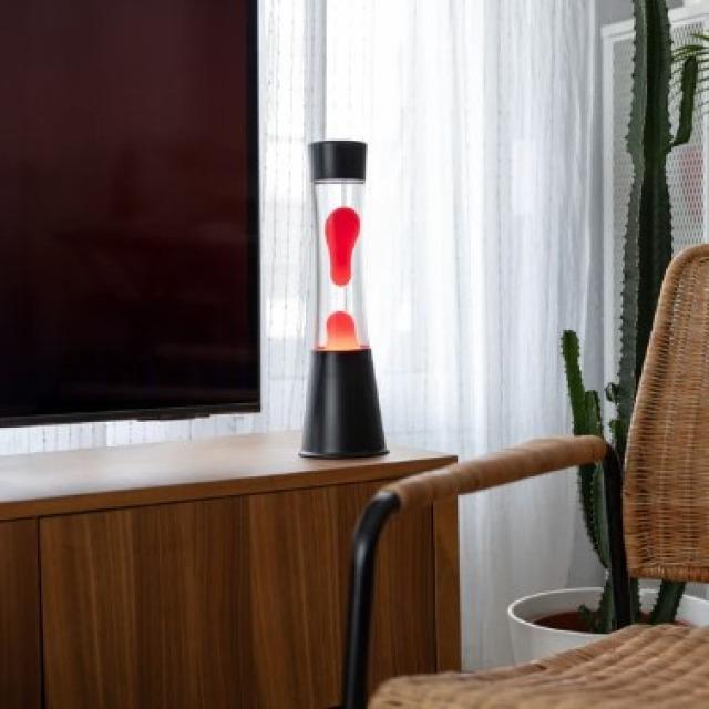 Immagine prodotto Fisura Lampada Lava LED - rossa e nera - di (E27)