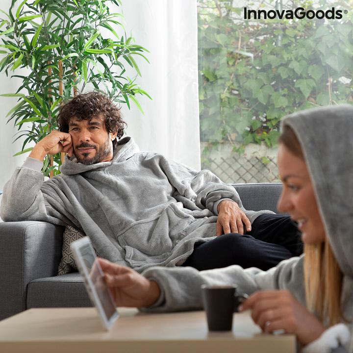 Actual product image InnovaGoods Swug hooded blanket (One size)