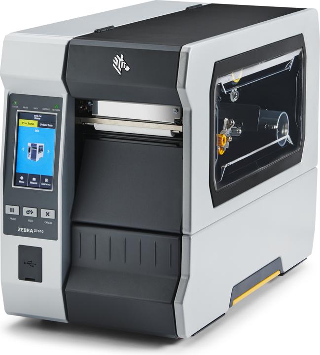 Produktbild Zebra ZT610, Thermal transfer, 600 x 600 DPI, 152 mm/sec, Wired & Wireless, Black, Grey (600 dpi)