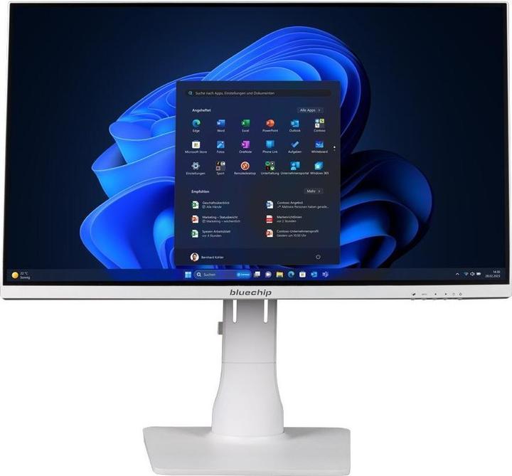Bluechip BUSINESSline AIO2352c white (250 GB, 16 GB, Intel Core i5-1235U)