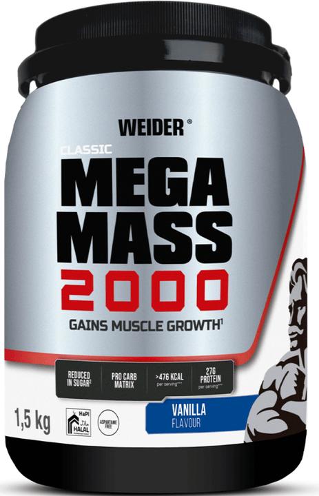 Actual product image Weider Mega Mass 2000 (1x)