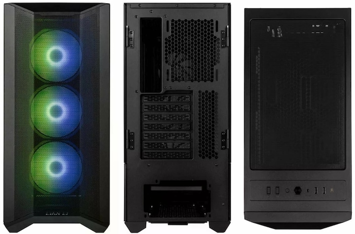 Actual product image Lian-Li Lancool II Mesh C (ATX, mATX, Mini-ITX, E-ATX)