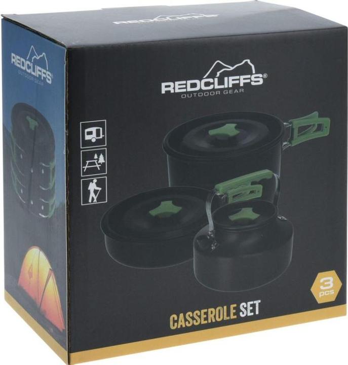 Actual product image Redcliffs Menażka 3w1 Garnek Patelnia Czajnik Turystyczny