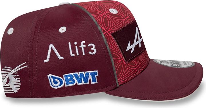 Actual product image New Era 9Fifty Snapback Cap - F1 Alpine QATAR 2024 - M/L (M, L)