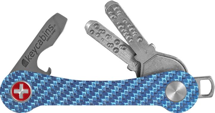 Immagine prodotto Keycabins Organizzatore di chiavi KCCS1.3 Carbon S1 azzurro