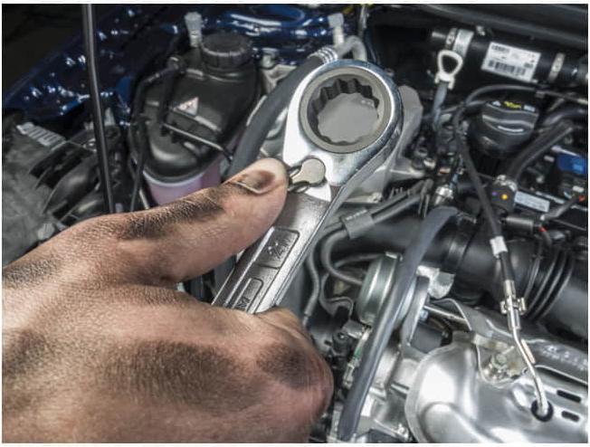 Produktbild HAZET Knarren Ring-Maulschlüssel 606-8 ∙ Aussen Doppel-Sechskant-Tractionsprofil ∙ 8 mm (8 mm)