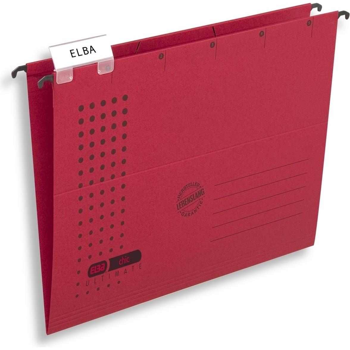 Elba, Mappe, CHIC ULTIMATE HM ROT.5ER (85801 RT NEU: 100560141) (A4, 1 x)