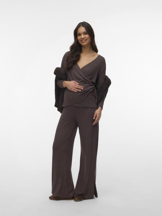 Immagine prodotto Mamalicious Normal geschnitten V-Ausschnitt Top Bluse