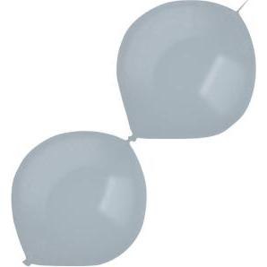 Everts 100 Latexballons Decorator Fashion E-Link Grey 15