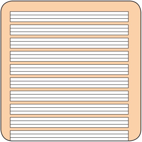 Produktbild Herlitz Schreibblock DIN A4 Lineatur 1 (liniert) Hund, 50 Blatt (A4, Liniert, Kein Einband)