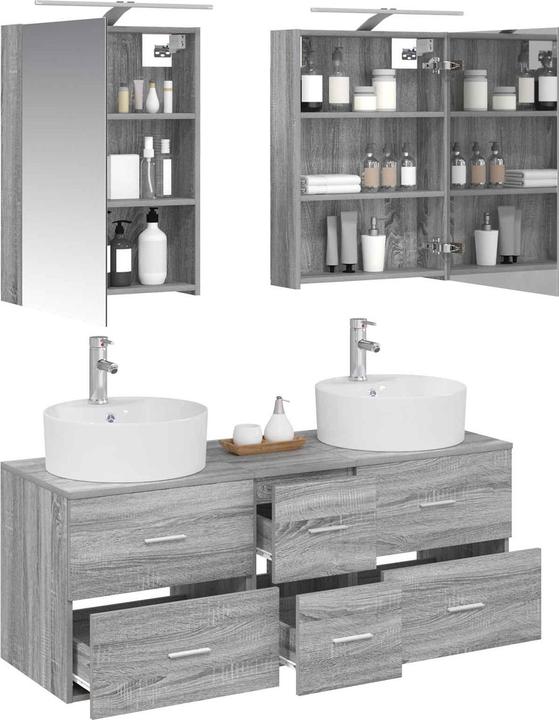 Produktbild vidaXL Badezimmermöbel-Set