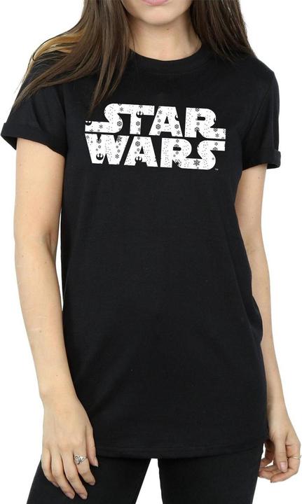 Immagine prodotto Star Wars Christmas Logo Maglietta Ampia Donna (3XL)