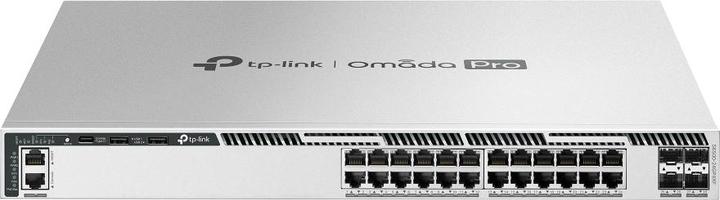 Actual product image TP-Link Omada Pro S6500-24GP4XF, Managed, L3, Gigabit Ethernet (10/100/1000), Power over Ethernet (P (24 ports)