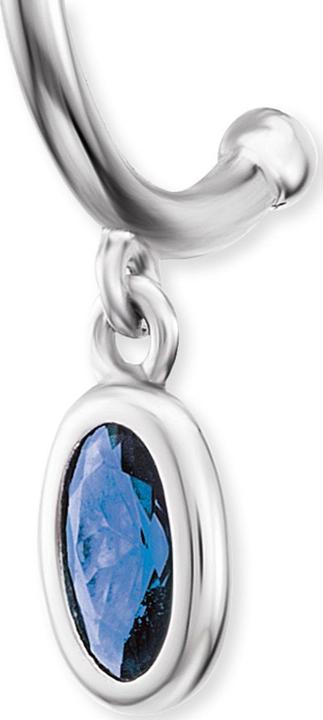 Image du produit Engelsrufer Boucles d'oreilles semi-circulaires en argent avec zircons ERE-JOY-B-CR (L) (Argent 925)