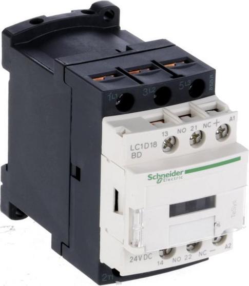 Actual product image Schneider Electric Contactor 24VDC 18A