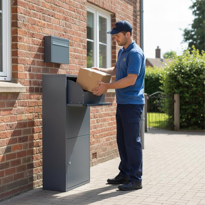 Actual product image Relaxdays mailbox