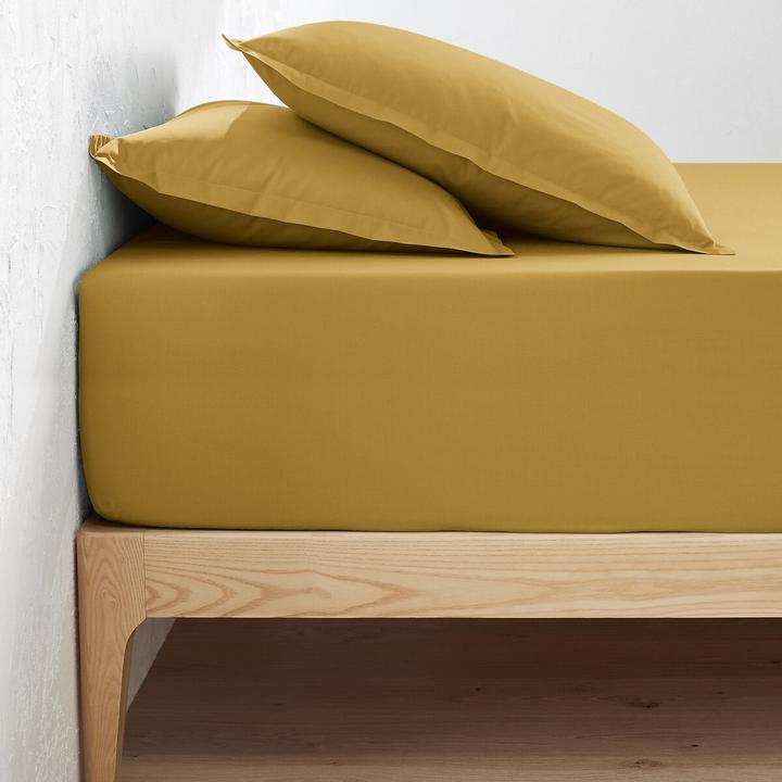 Produktbild La Redoute Interieurs Fixleintuch Scenario aus Baumwollperkal (180 x 200 cm)