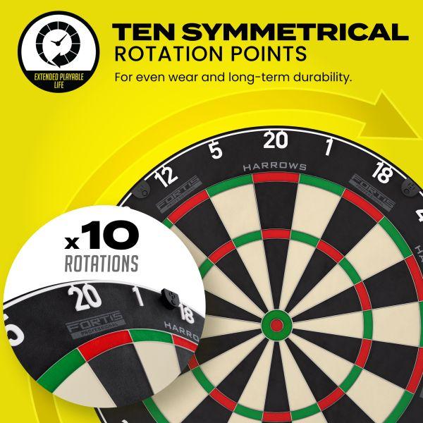 Produktbild Harrows Fortis Dartboard