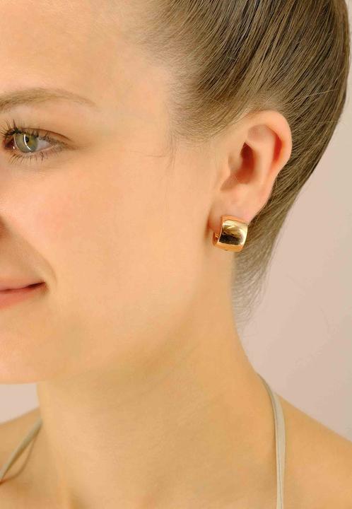 Produktbild Muau Creolen (750 Platin)