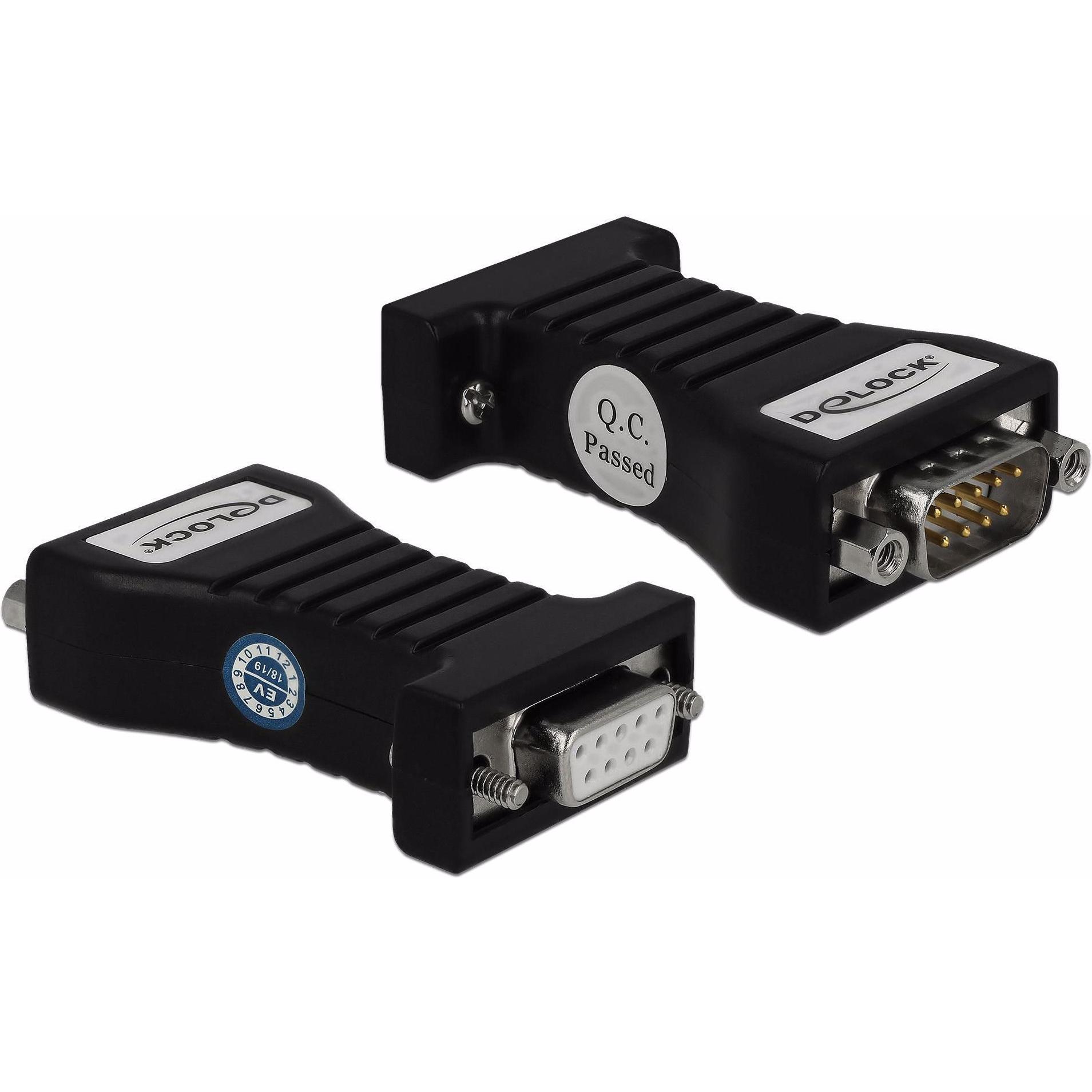 Delock Steckverbinder RS232 - RS485 Terminal Block, ESD-Schutz (0.06 m), Schnittstellenkabel