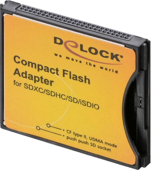 Productafbeelding Delock Adapter SD - CF II