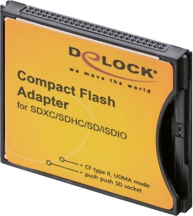 Produktbild Delock Adapter SD - CF II
