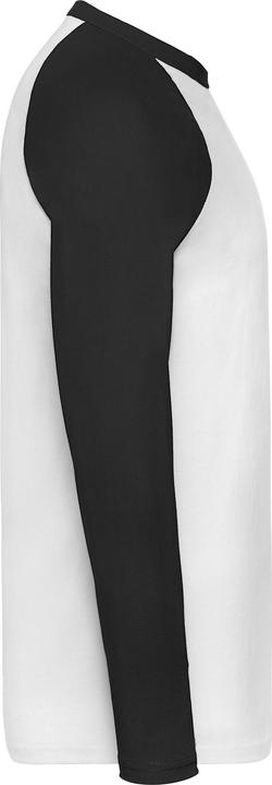 Produktbild Fruit of the Loom Adult Contrast Langarm Baseball TShirt (M)