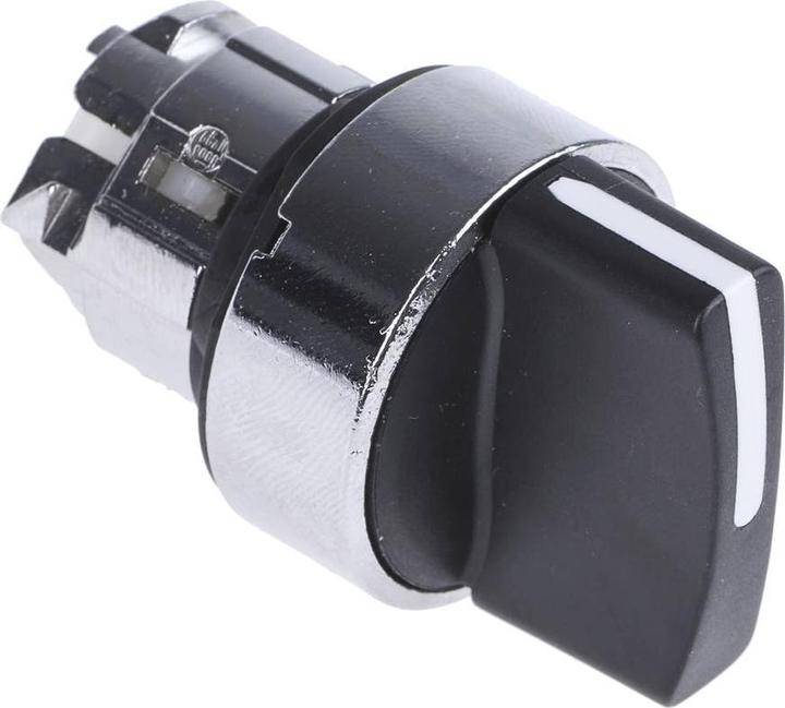 Produktbild Schneider Electric Selector Switch 2Pos Black Spring return