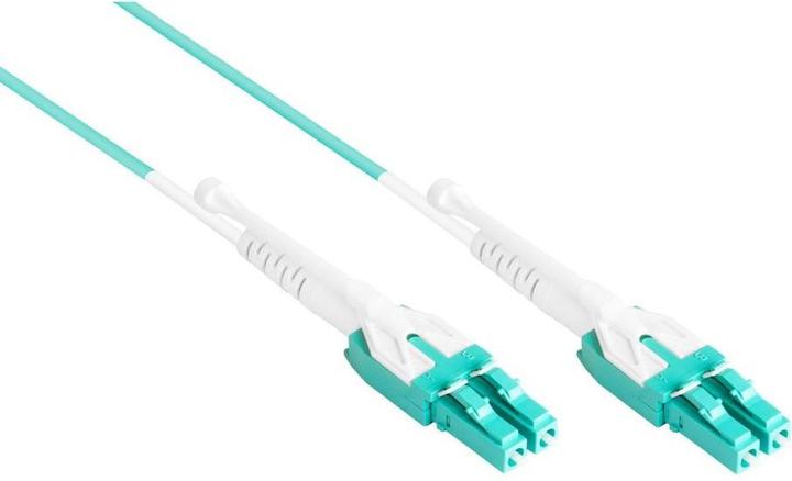 Produktbild Good Connections Patchkabel LWL Duplex OM3 (Multimode, 50/125) LC/LC, UNIBOOT, LSZH, austauschbare Polarität, Entrieg (10 m)