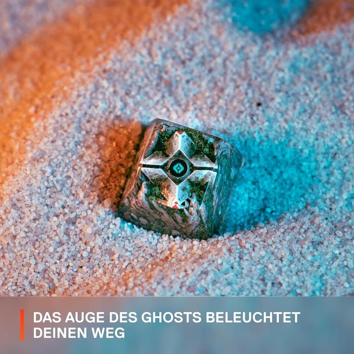 Actual product image SteelSeries Destiny 2 The Final Shape Collector's Item Handmade Resin Keycap