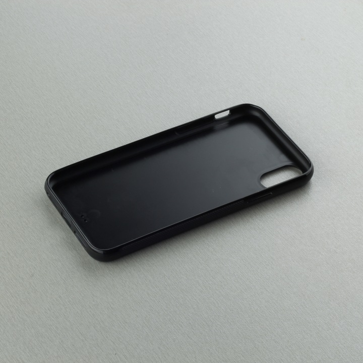 Produktbild PhoneLook Hülle Silikon schwarz Japanese style Dragon Tattoo Red Black (Apple iPhone XS, Apple iPhone X)