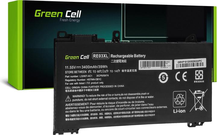 GreenCell Laptop Battery for HP ProBook- 11.55V - 3400mAh (3400 mAh)