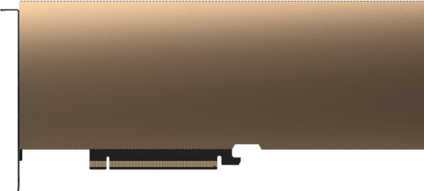 Produktbild NVIDIA A40 - GPU-Rechenprozessor - A40 - 48 GB GDDR6 - PCIe 4.0 x16 - 3 x DisplayPort - ohne (48 GB)