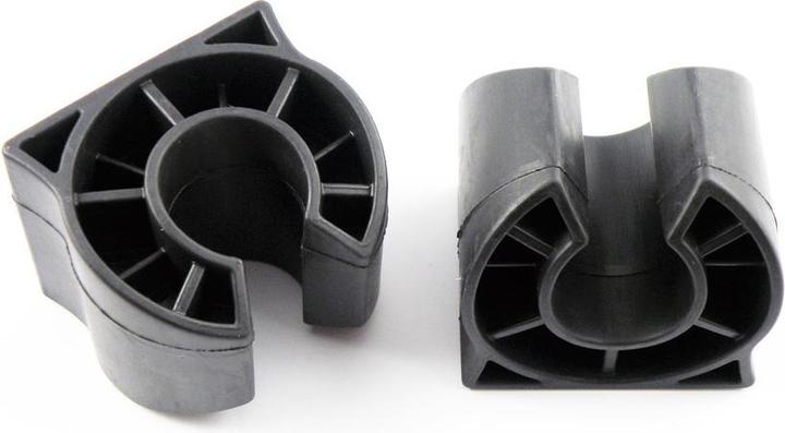 Actual product image Peruzzo Rubber caps Ø 30 mm4pcs (Black, Grey)